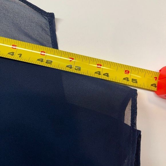 Jenny Yoo Annabelle Navy Size 4 Dress Formal Convertible Navy Prom Bridesmaid - Picture 16 of 16